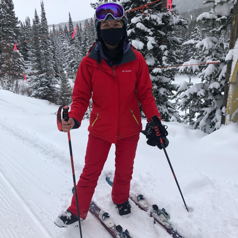 Columbia On The Slope II red snowboard pants